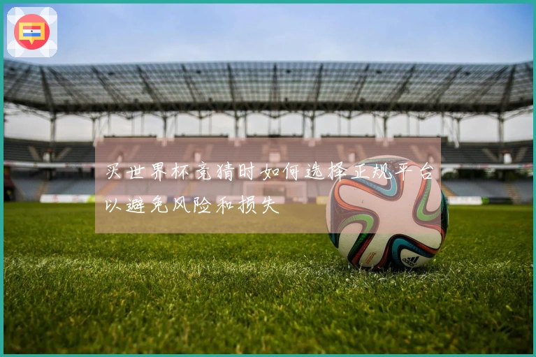 买世界杯竞猜时如何选择正规平台以避免风险和损失